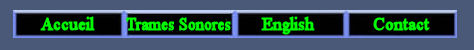 Menu 'Accueil' 'Trames Sonores Fichiers Midi et Audio' 'English' 'Pour nous contacter'.